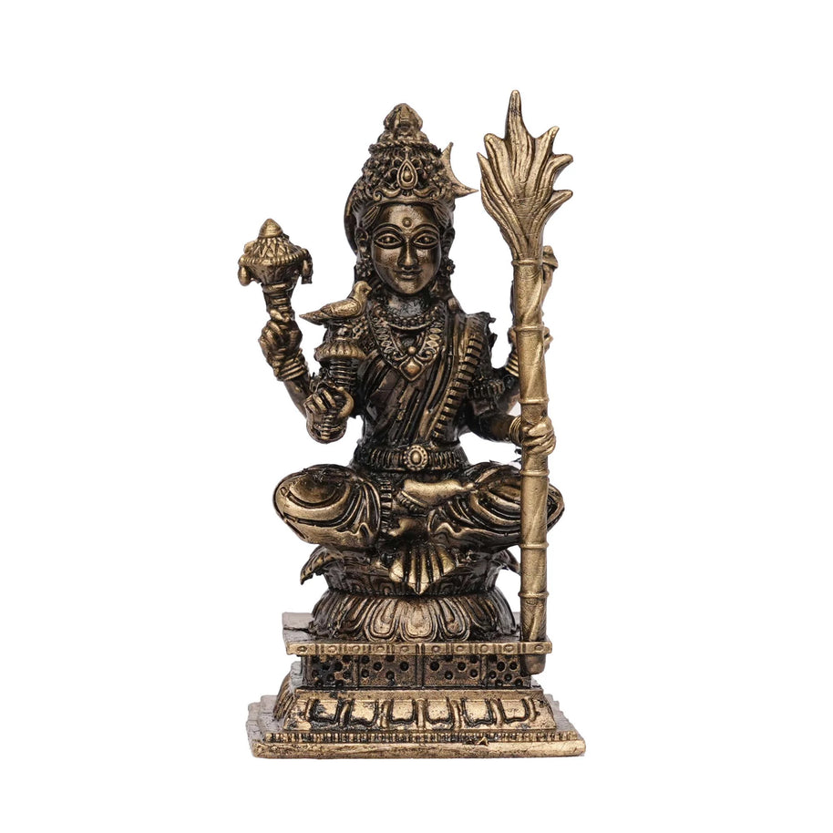 Brass Rajarajeshwari Devi Idol