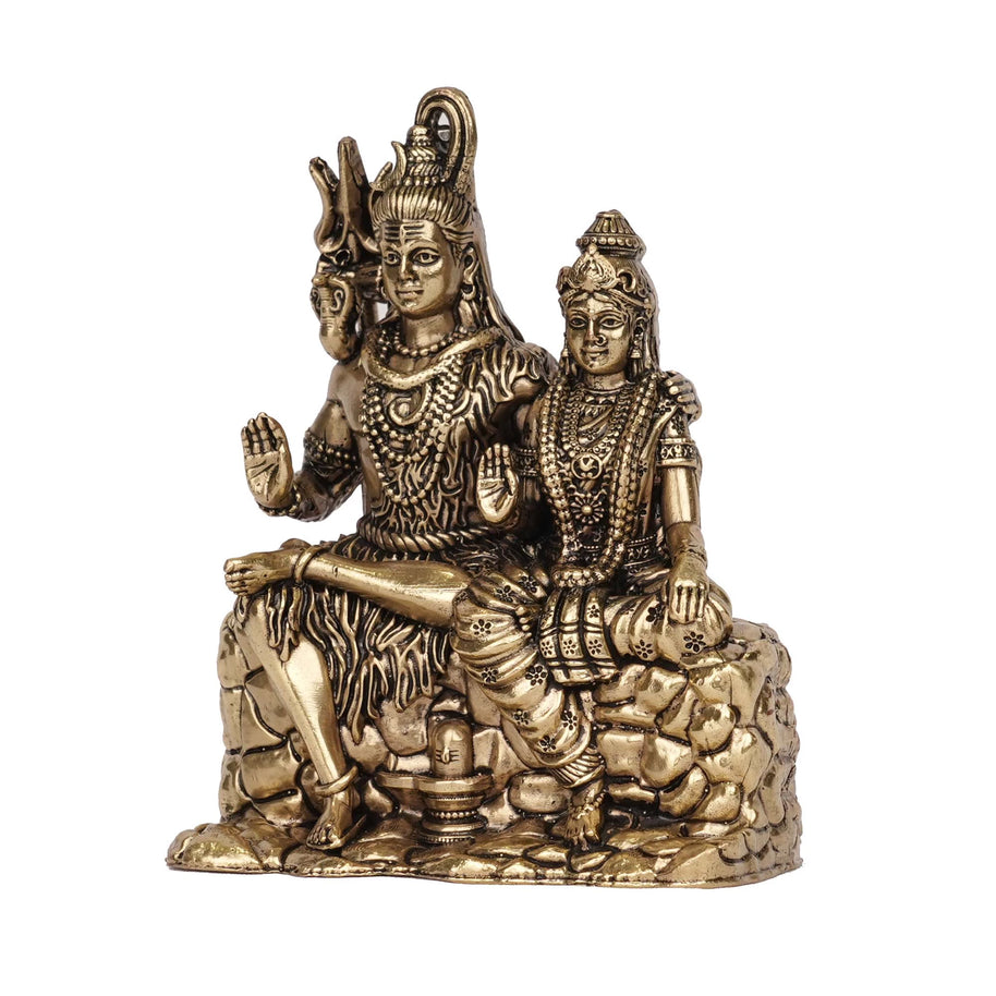Shiva Parvati Idol for Home Temple