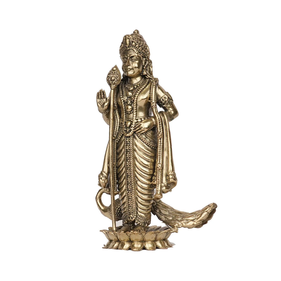 Brass Standing Murugan Idol for Home Temple & Pooja