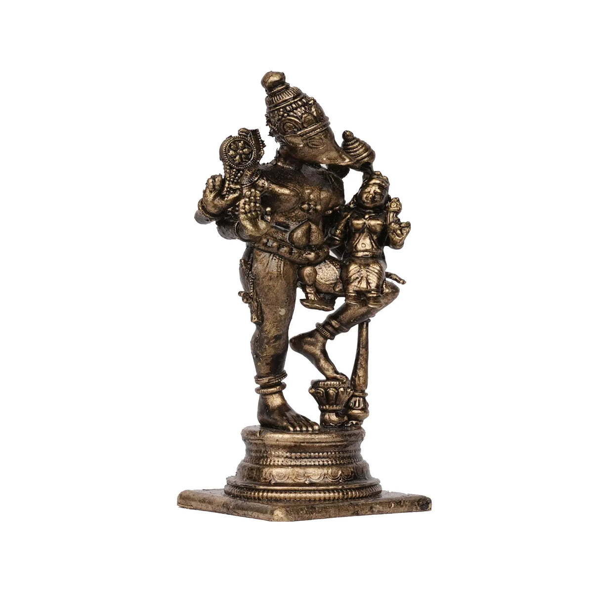 Handcrafted Brass Bhavaraha Idol | Lord Varaha Statue – 3.25