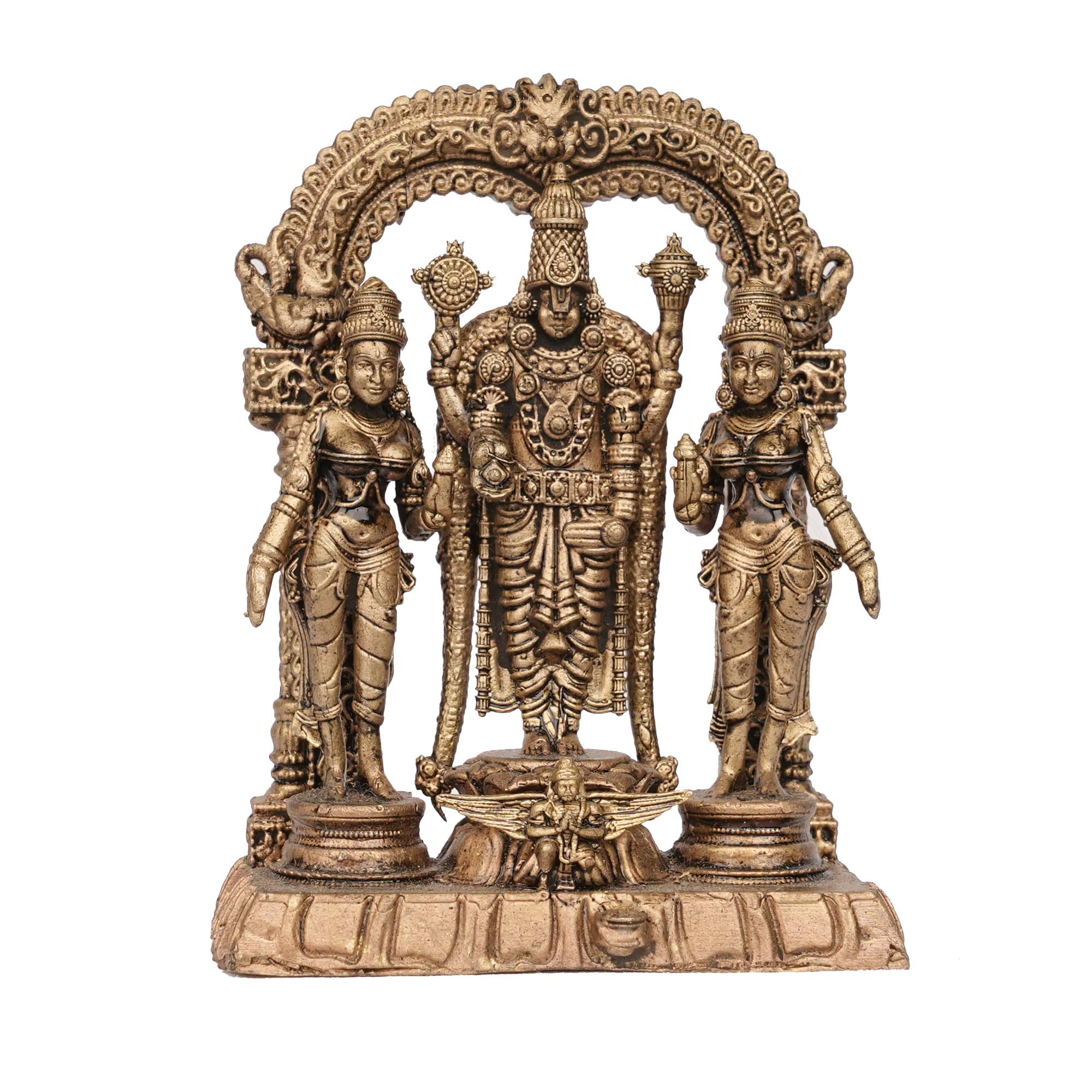 Handcrafted Brass Balaji Set | Lord Venkateswara Idol – 3