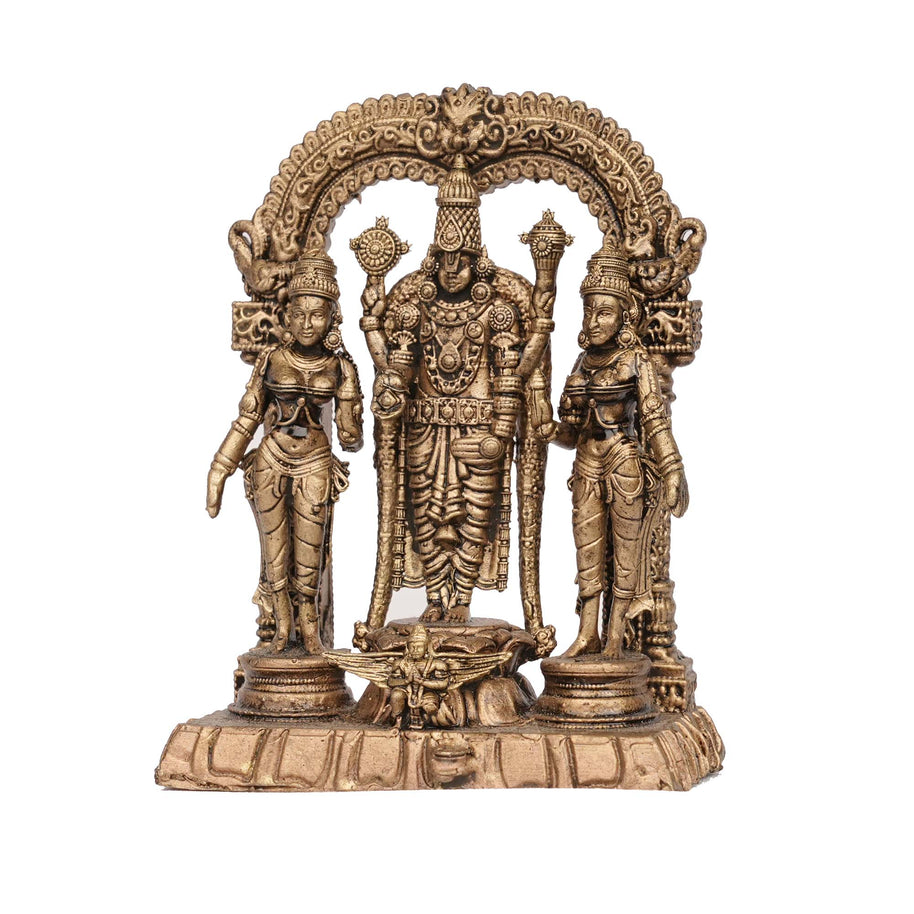 Handcrafted Brass Balaji Set | Lord Venkateswara Idol – 3