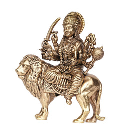 Handcrafted Brass Durga Devi Idol | Goddess Durga Statue – 4