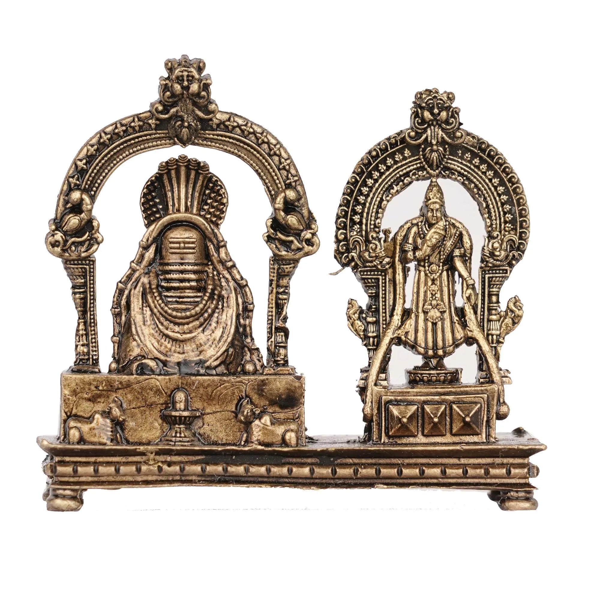Brass Arunachala Shiva Idol | Lord Shiva Statue for Pooja and Home Decor  – 2.5