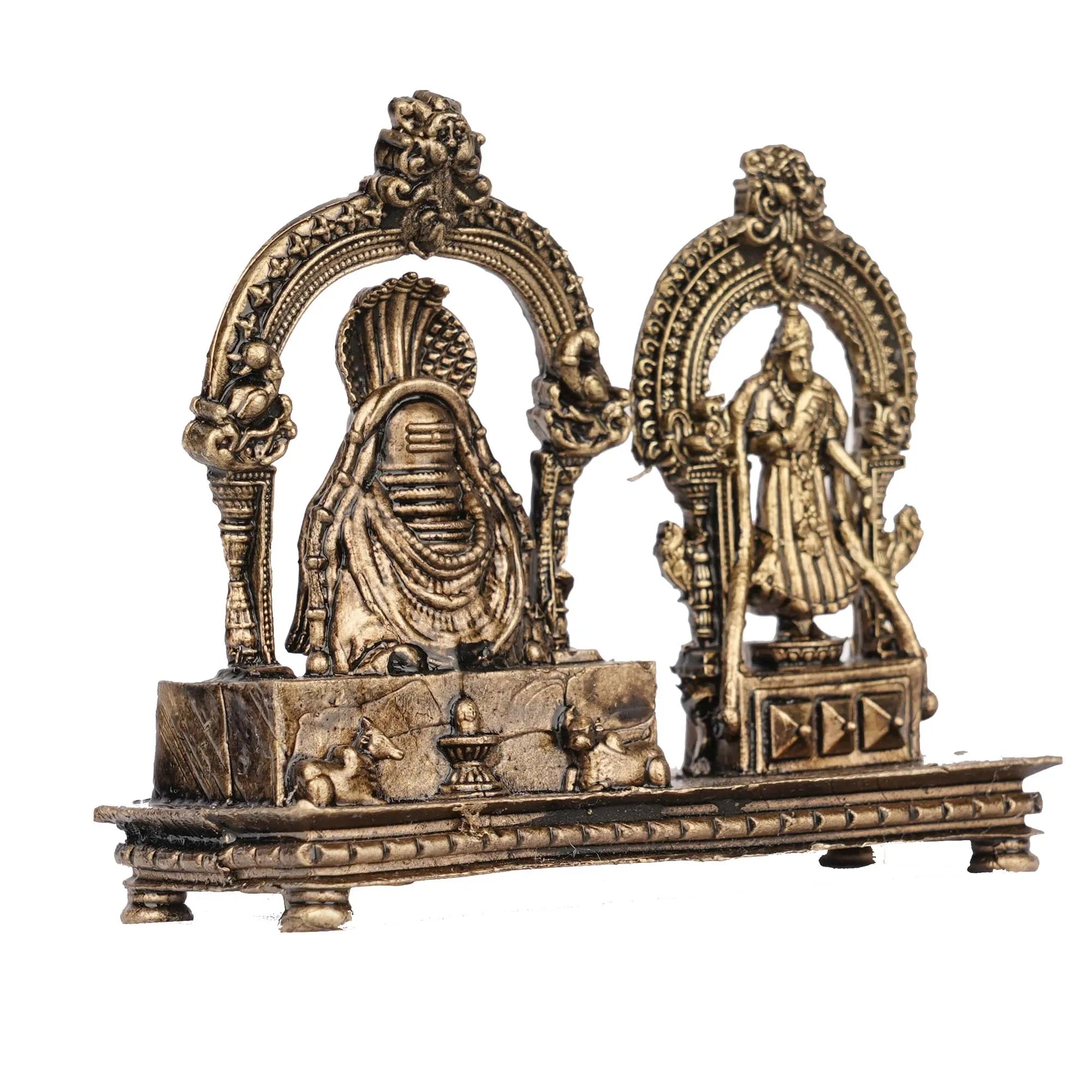 Brass Arunachala Shiva Idol | Lord Shiva Statue for Pooja and Home Decor  – 2.5