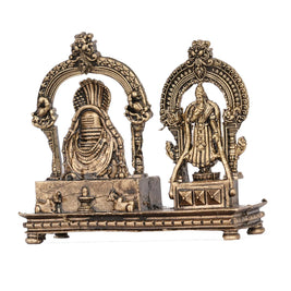 Brass Arunachala Shiva Idol | Lord Shiva Statue for Pooja and Home Decor  – 2.5