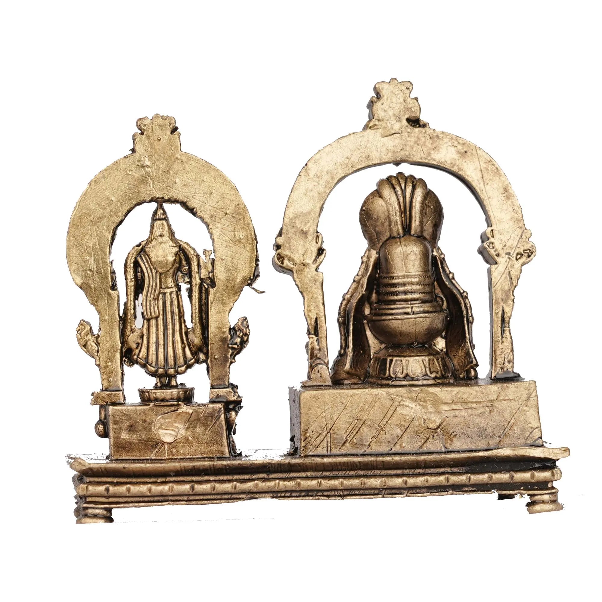 Brass Arunachala Shiva Idol | Lord Shiva Statue for Pooja and Home Decor  – 2.5