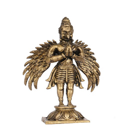 Brass Standing Garuda Idol | Garuda Statue – 3