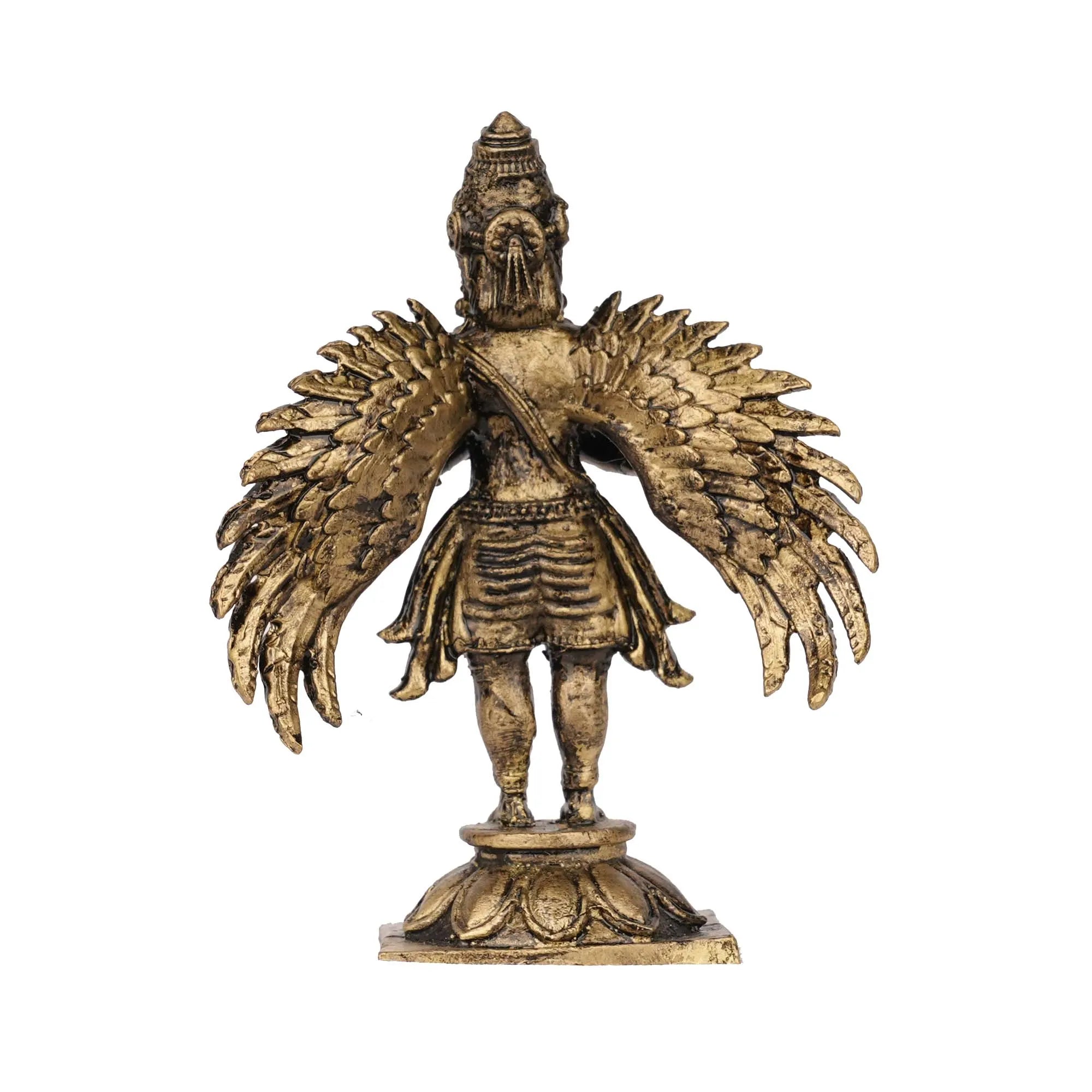 Brass Standing Garuda Idol | Garuda Statue – 3