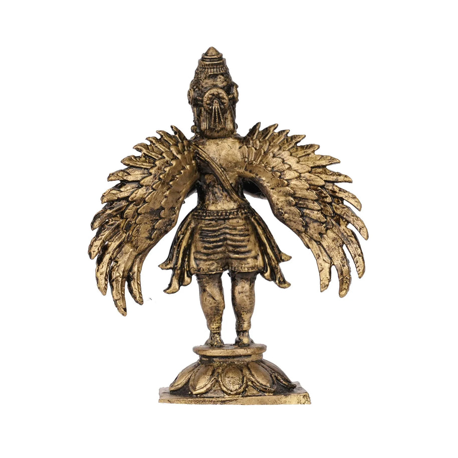 Brass Standing Garuda Idol | Garuda Statue – 3