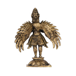Brass Standing Garuda Idol | Garuda Statue – 3