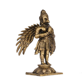 Brass Standing Garuda Idol | Garuda Statue – 3
