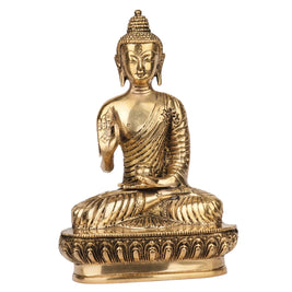 Brass Sitting Buddha Statue | Buddha Idol – 8
