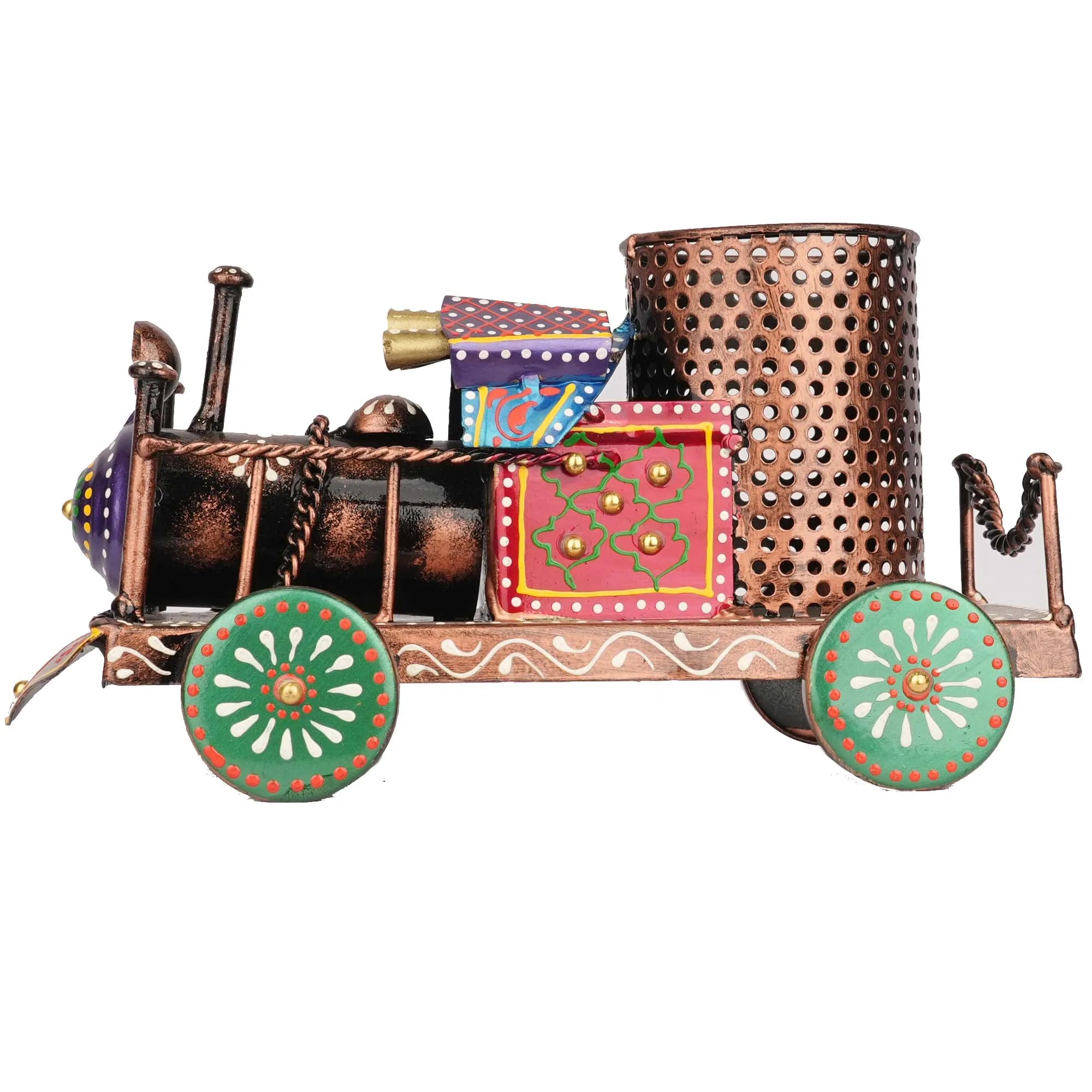 Metal Engine Pen Stand | Decorative Desk Organizer – 5