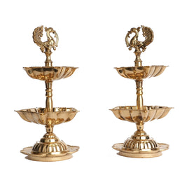 Brass Star Deep Pair – 6