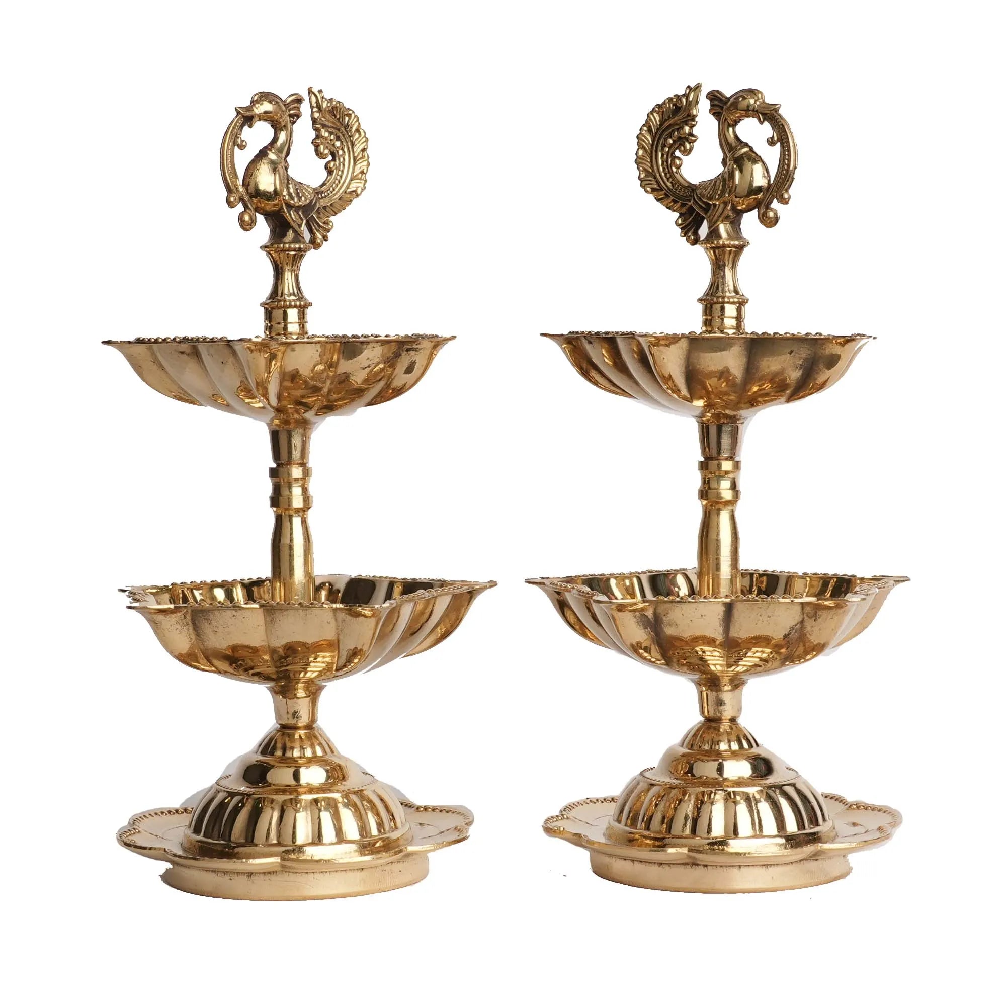 Brass Star Deep Pair – 6