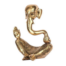 Brass Modern Ganesha – 8.5