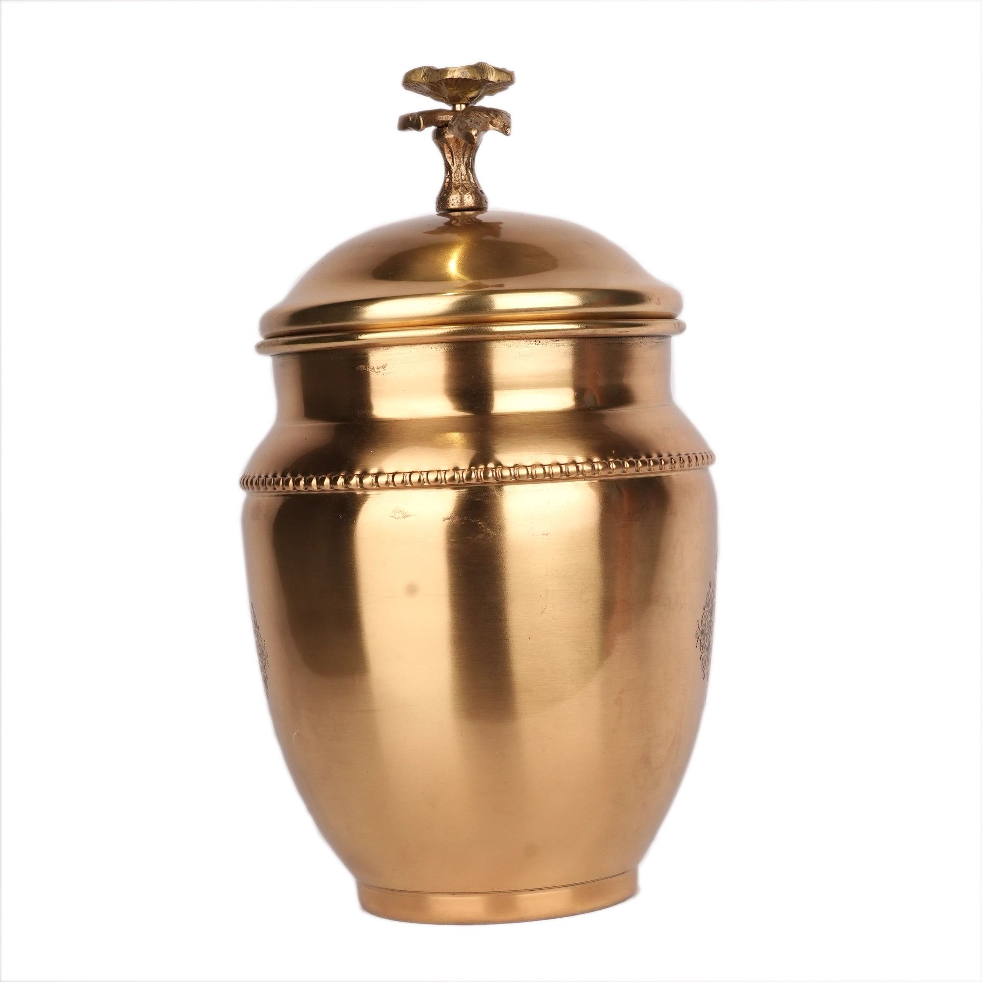 Handcrafted Brass Jar  – 6