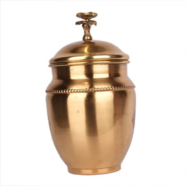 Handcrafted Brass Jar  – 6