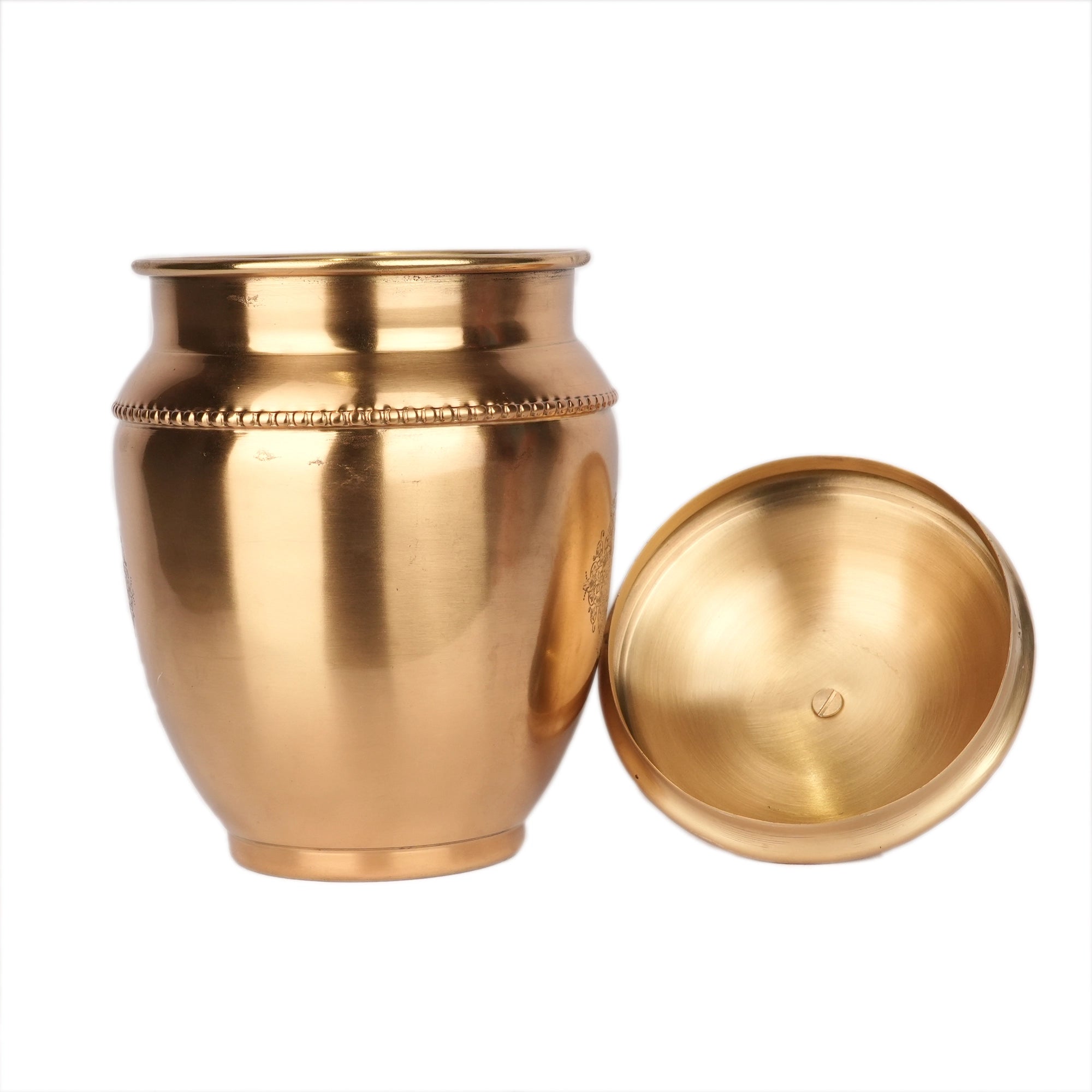 Handcrafted Brass Jar  – 6