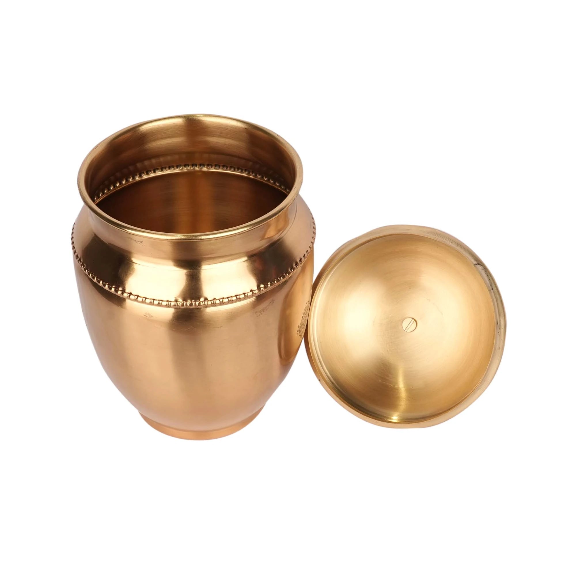 Handcrafted Brass Jar  – 6