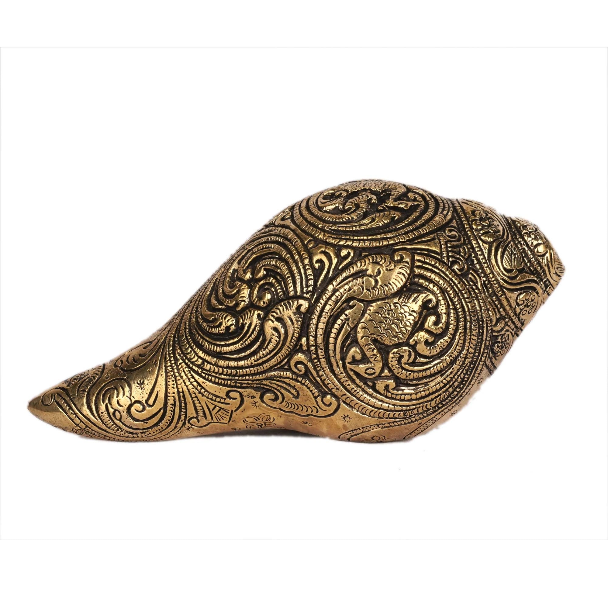 Brass Shankh for Pooja