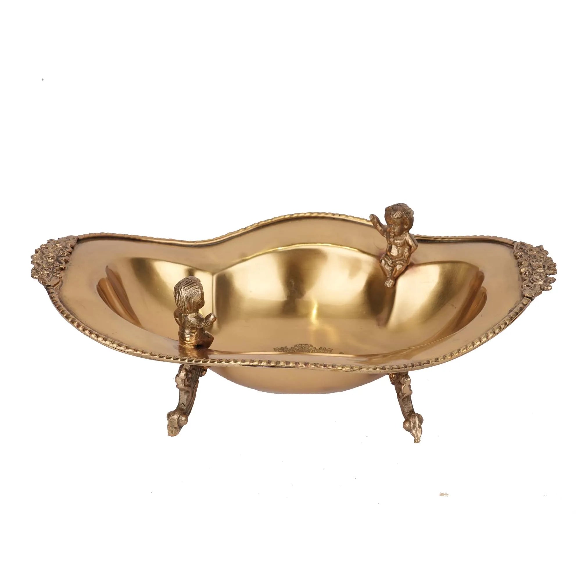 Brass Cupid Dish – Decorative Bowl – 3