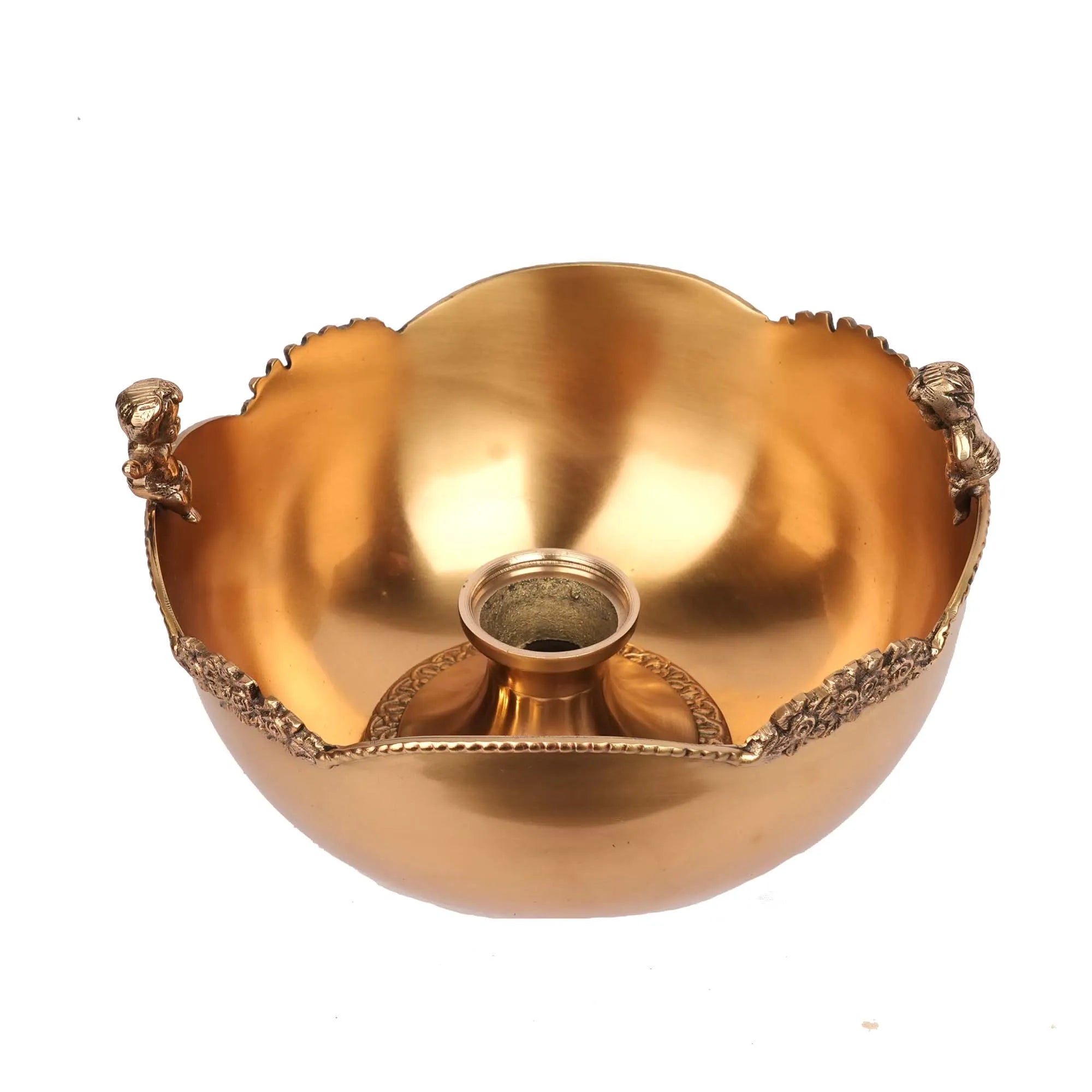 Handcrafted Brass Cupid Bowl | Decorative Brass Bowl – 4