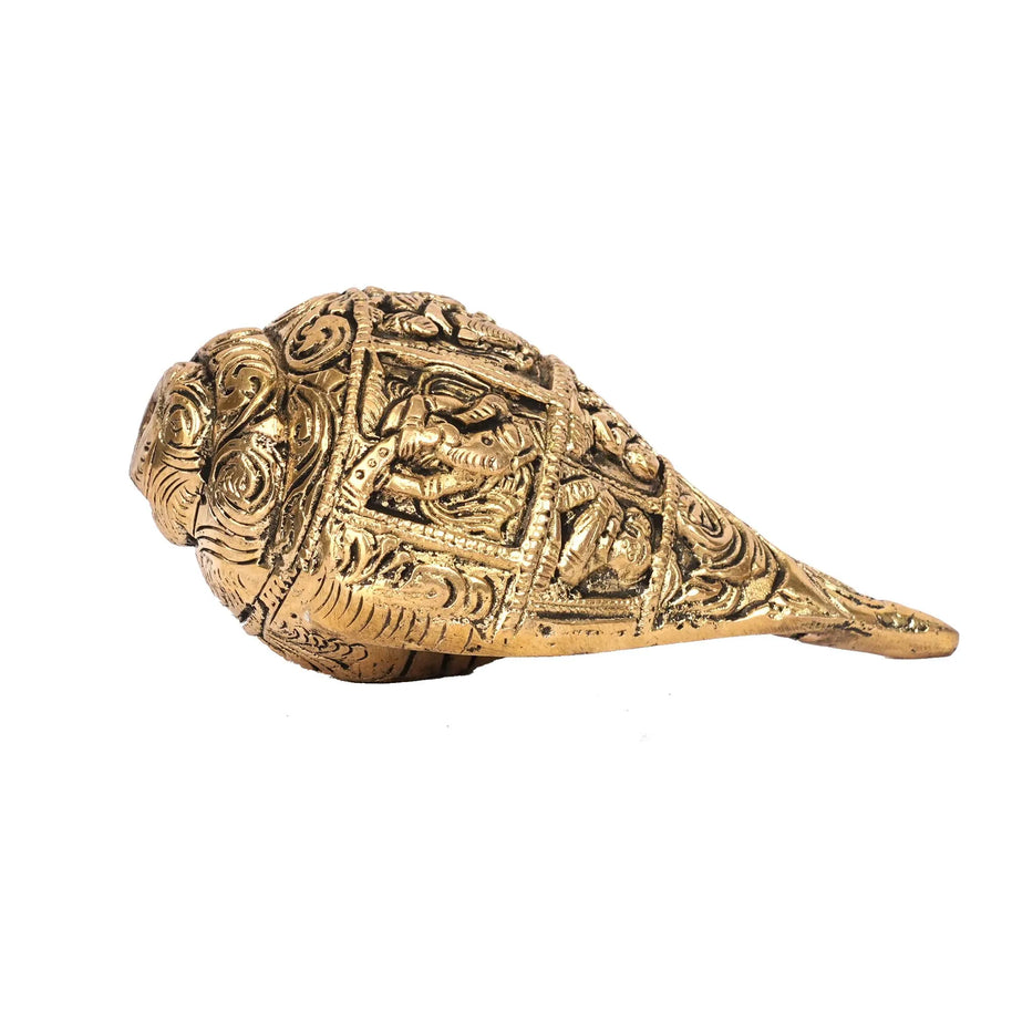 Handcrafted Brass  Ganesha Shaku – 5.5