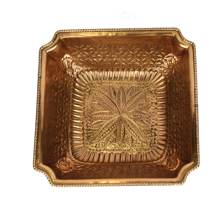 Handcrafted Brass Decorative Bowl – Traditiona Design