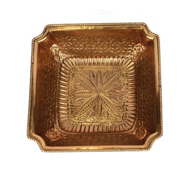Handcrafted Brass Decorative Bowl – Traditiona Design