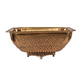 Handcrafted Brass Decorative Bowl – Traditiona Design