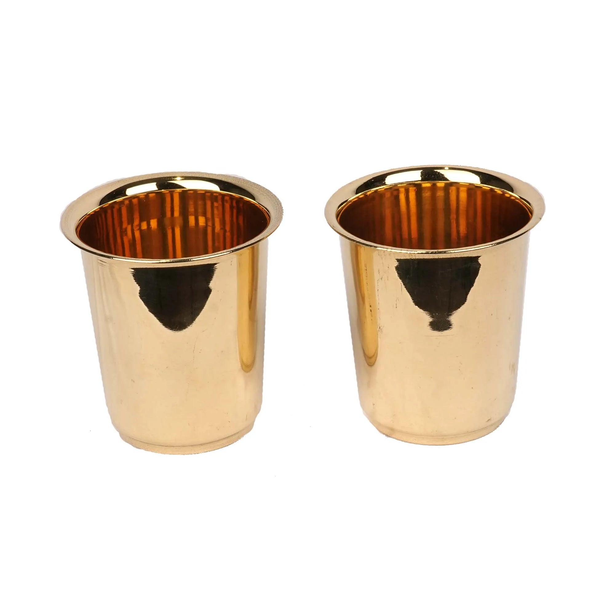 Handcrafted Brass Glass Rama Pair – Traditional Pooja Décor 3.5