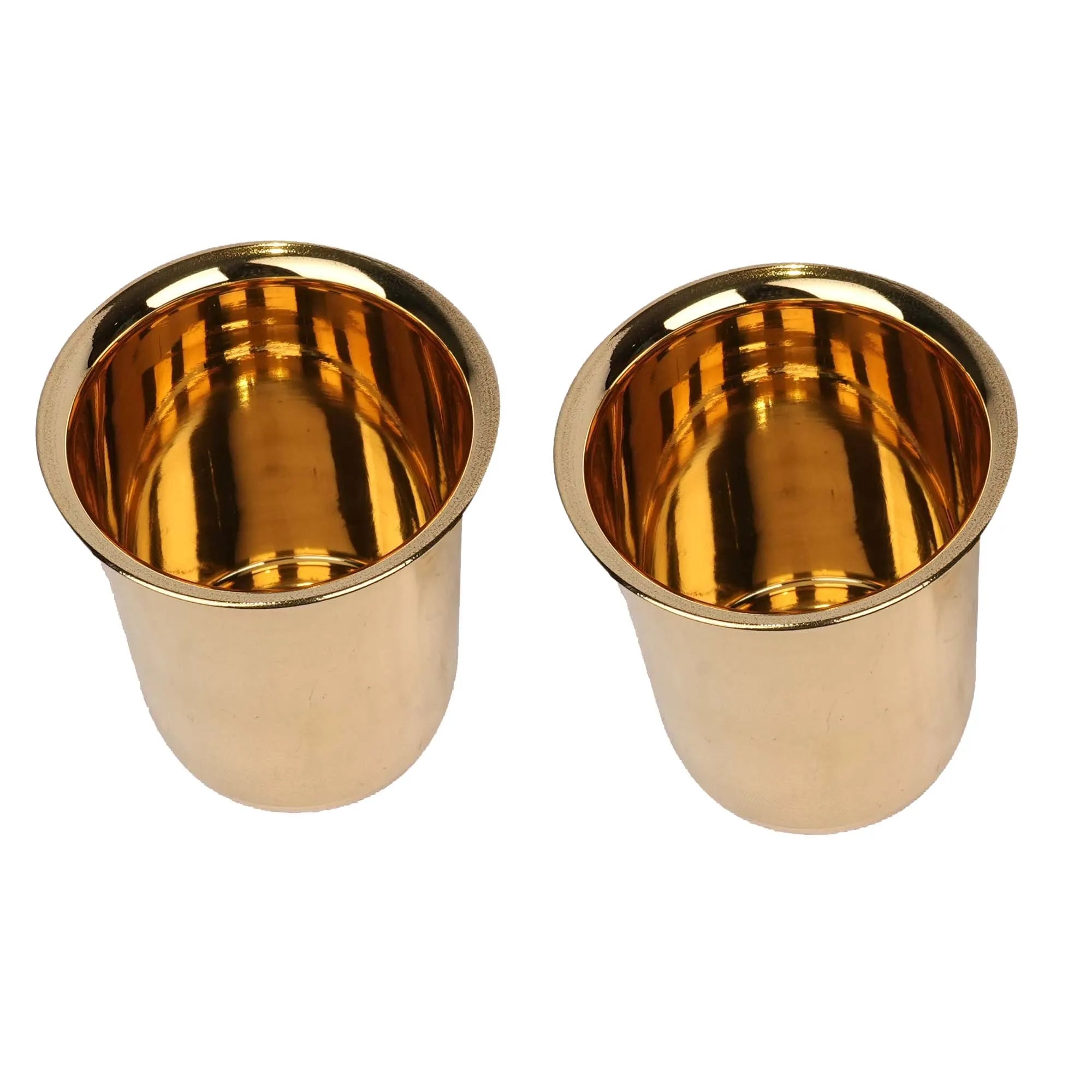 Handcrafted Brass Glass Rama Pair – Traditional Pooja Décor 3.5