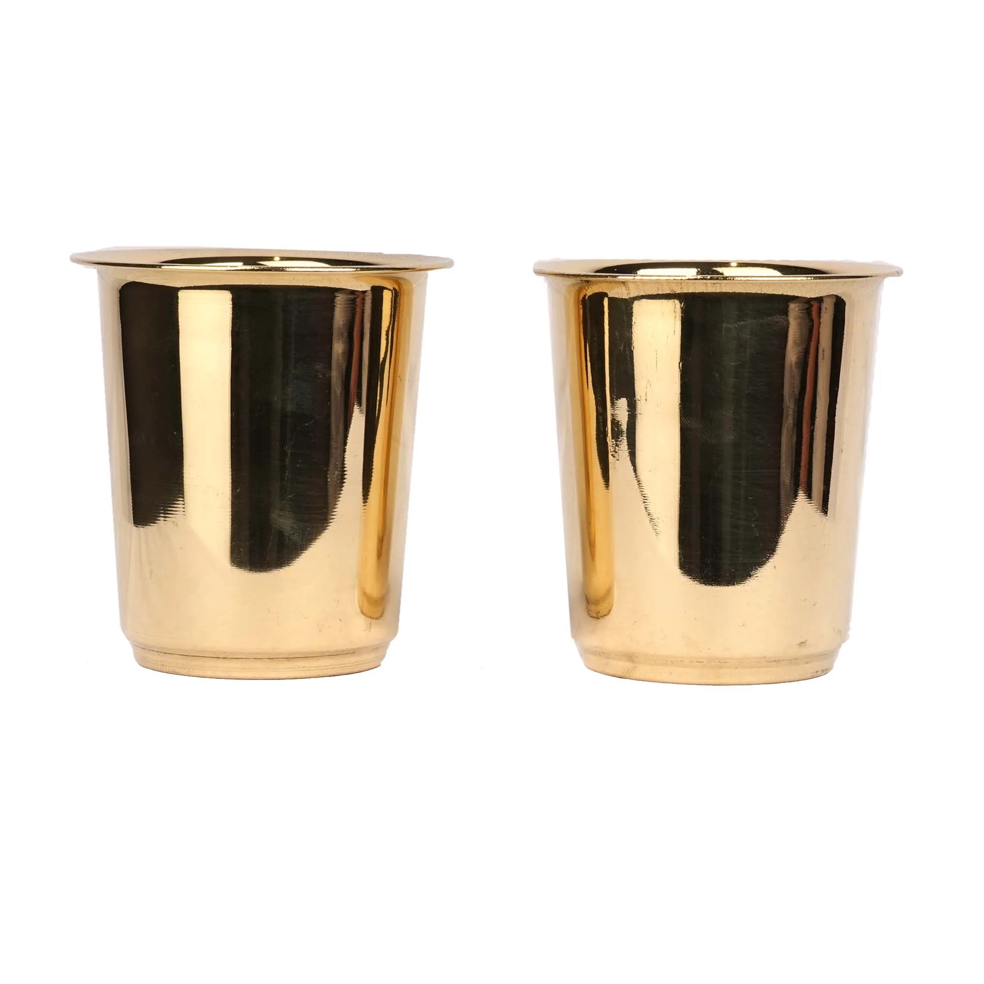 Handcrafted Brass Glass Rama Pair – Traditional Pooja Décor 3.5