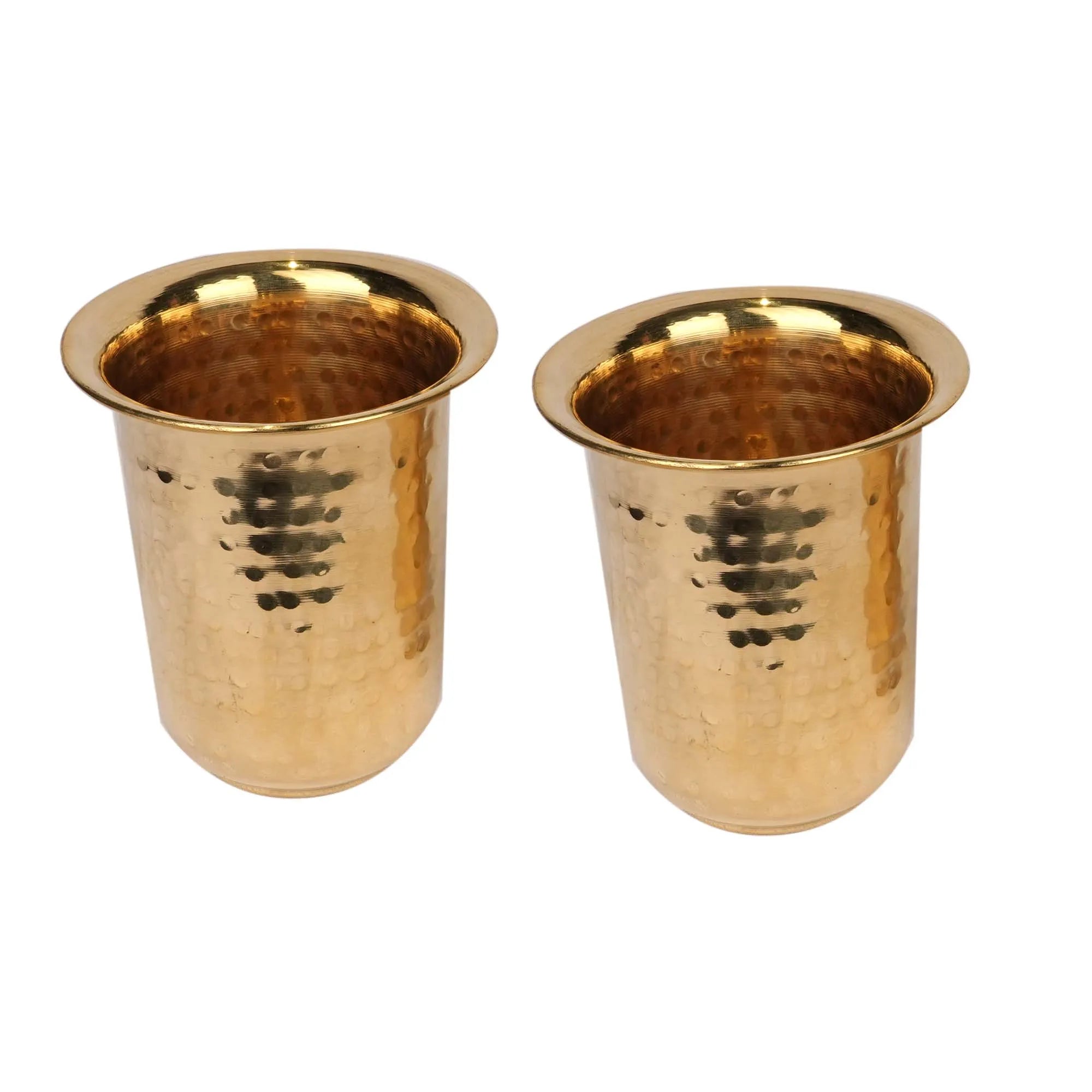 Handcrafted Brass Glass Hem MGL Pair – 3.5