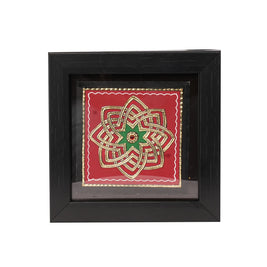 Kolam Stool – Traditional Wooden Stool 5