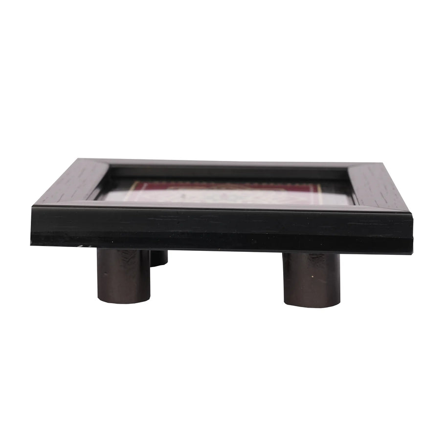 Kolam Stool – Traditional Wooden Stool 5
