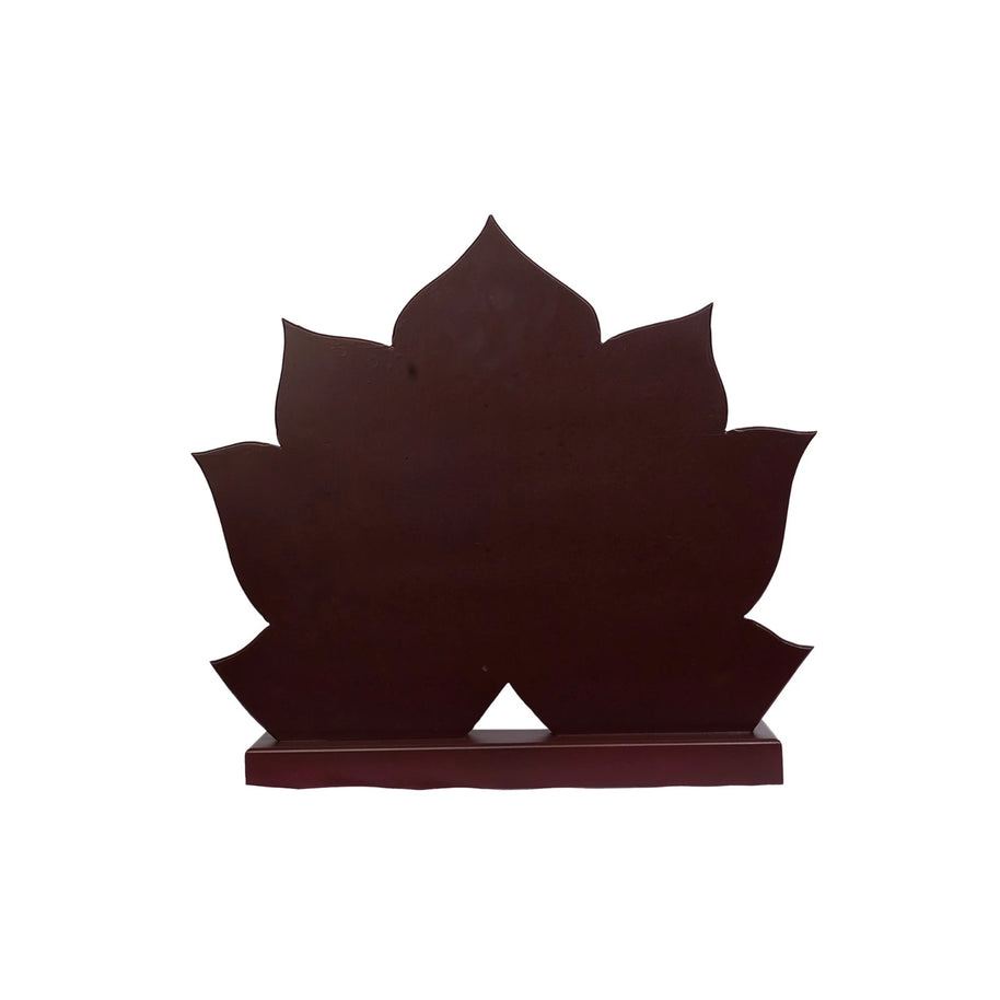 Goddess Ashtalakshmi Idol Set with Wooden Base