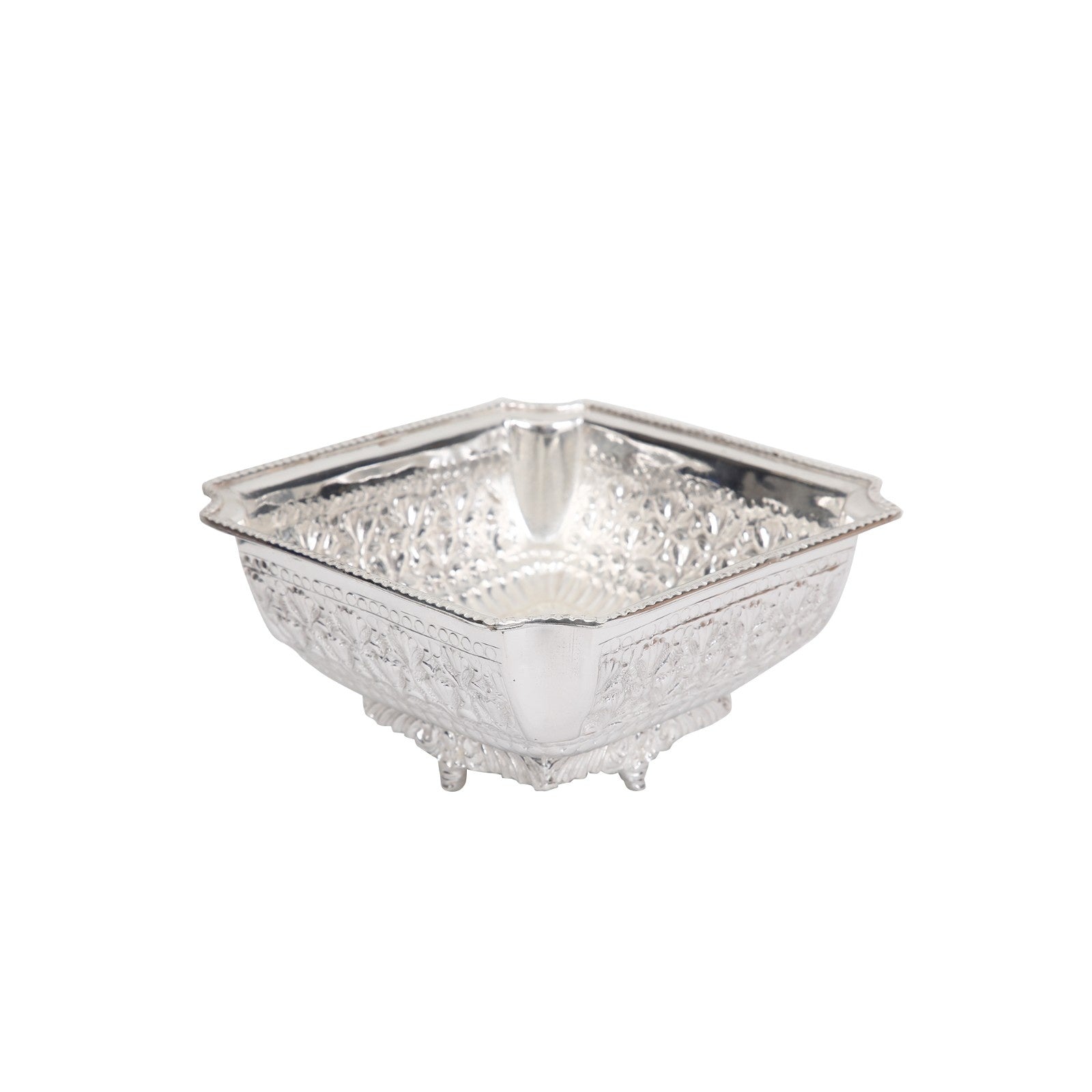 Handcrafted Brass Square Bowl