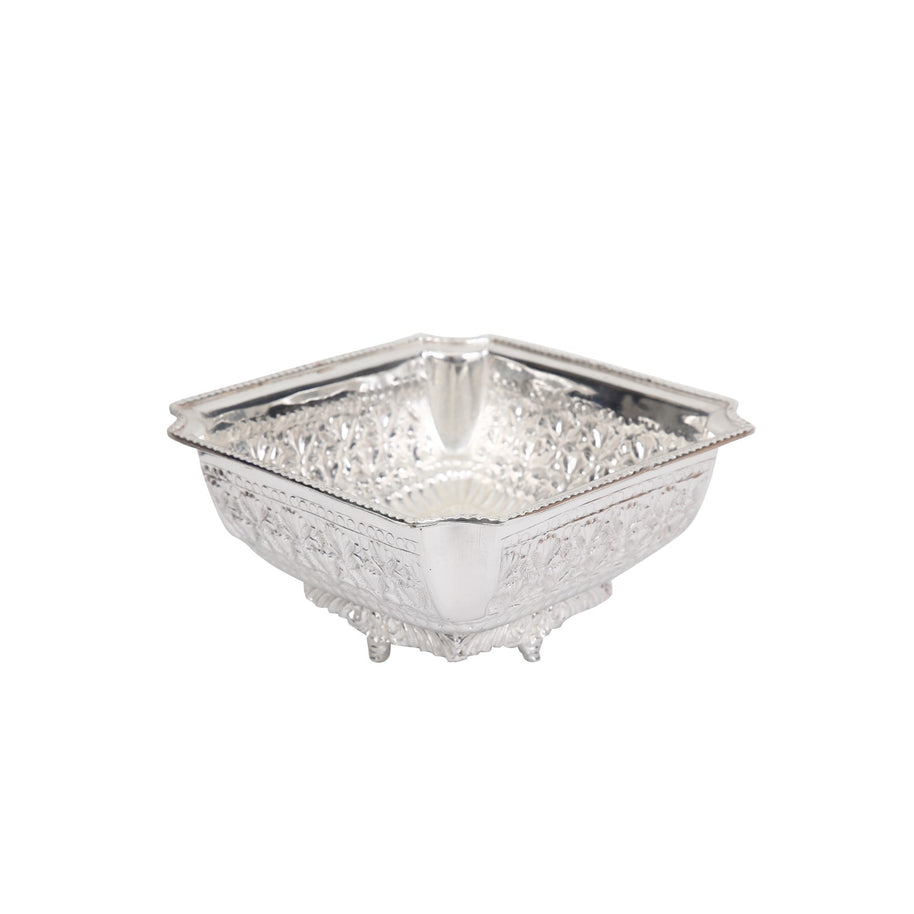 Handcrafted Brass Square Bowl