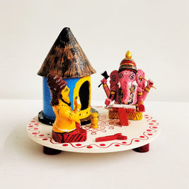 VYASAMUNI WITH GANESHA