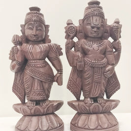 MARAPACHI DOLLS  BALAJI  AND PADMAVATHI