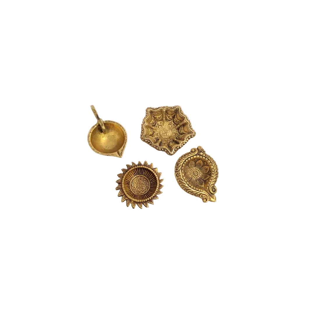 Brass Traditional Deepam | Combo Set