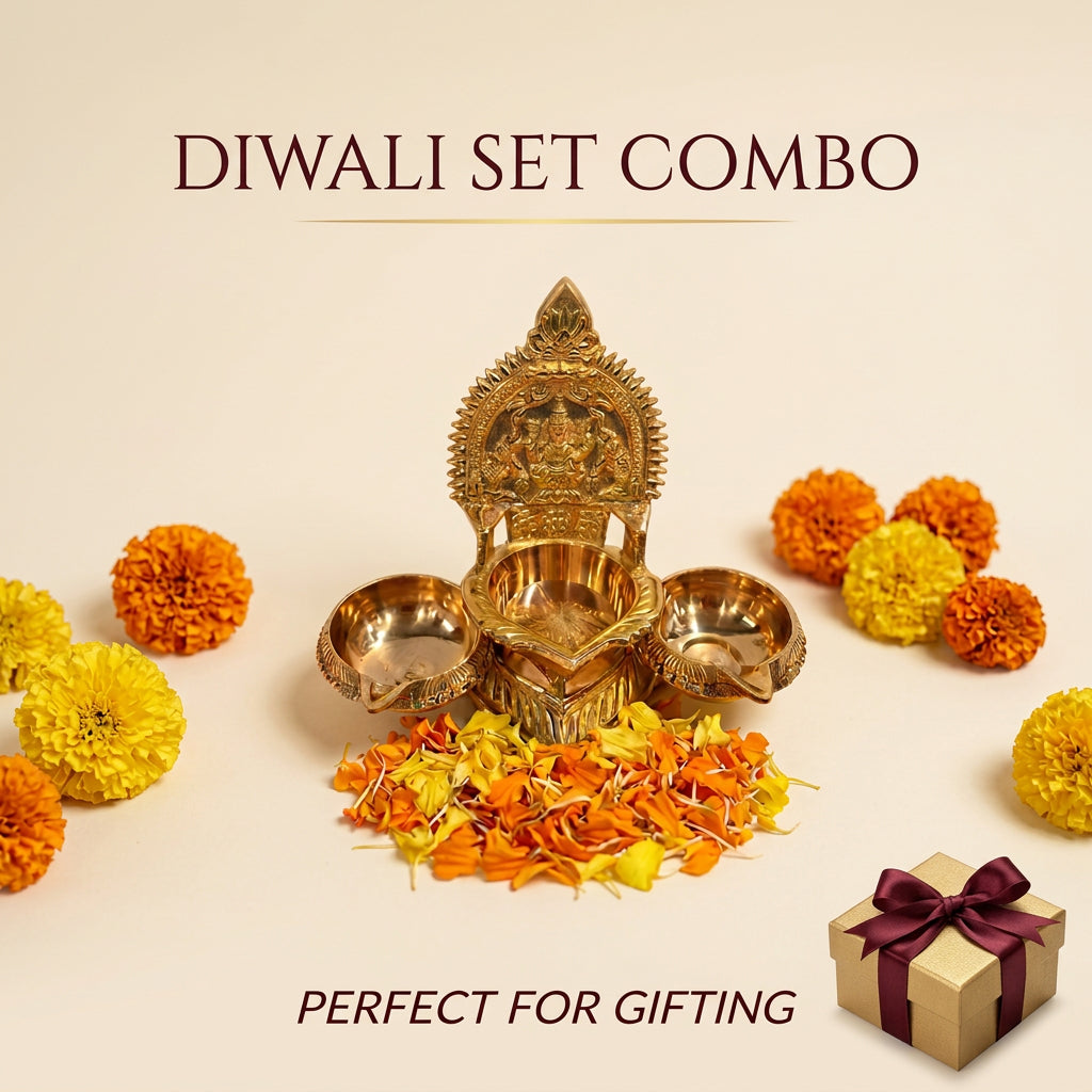 Brass Kamakshi Ajjan and Kuber Deepam | Combo Set