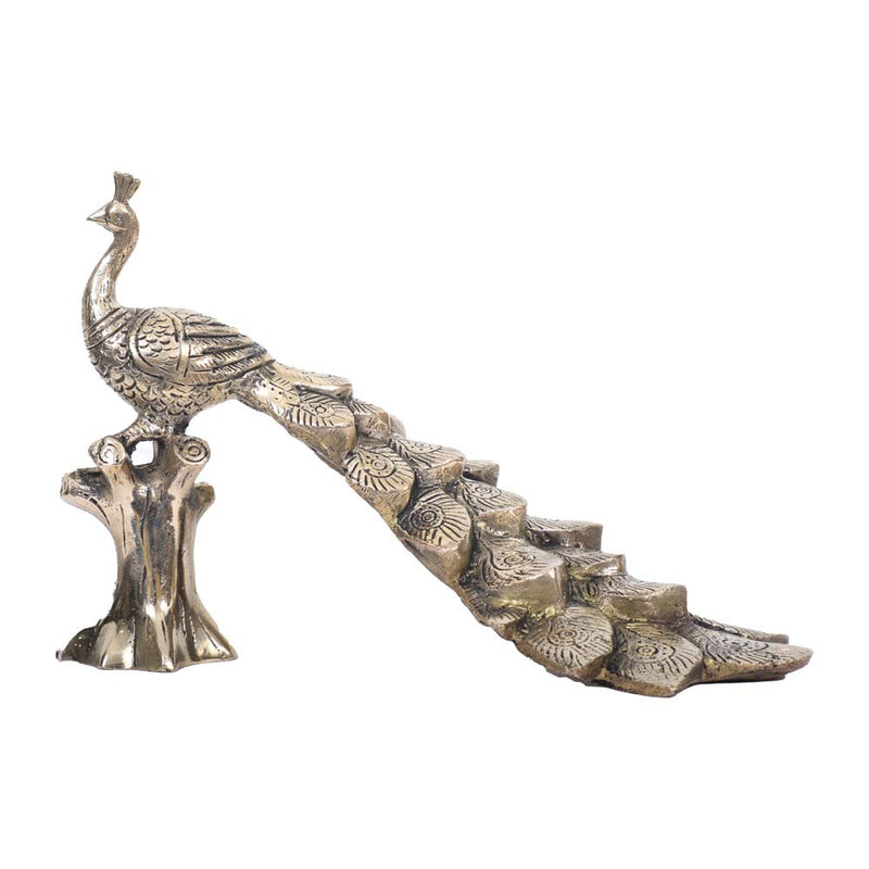 BRASS PEACOCK