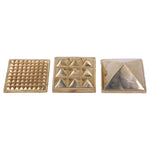 BRASS PYRAMID SRI YANTRA
