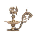 Antique Brass Bird Diya for Pooja