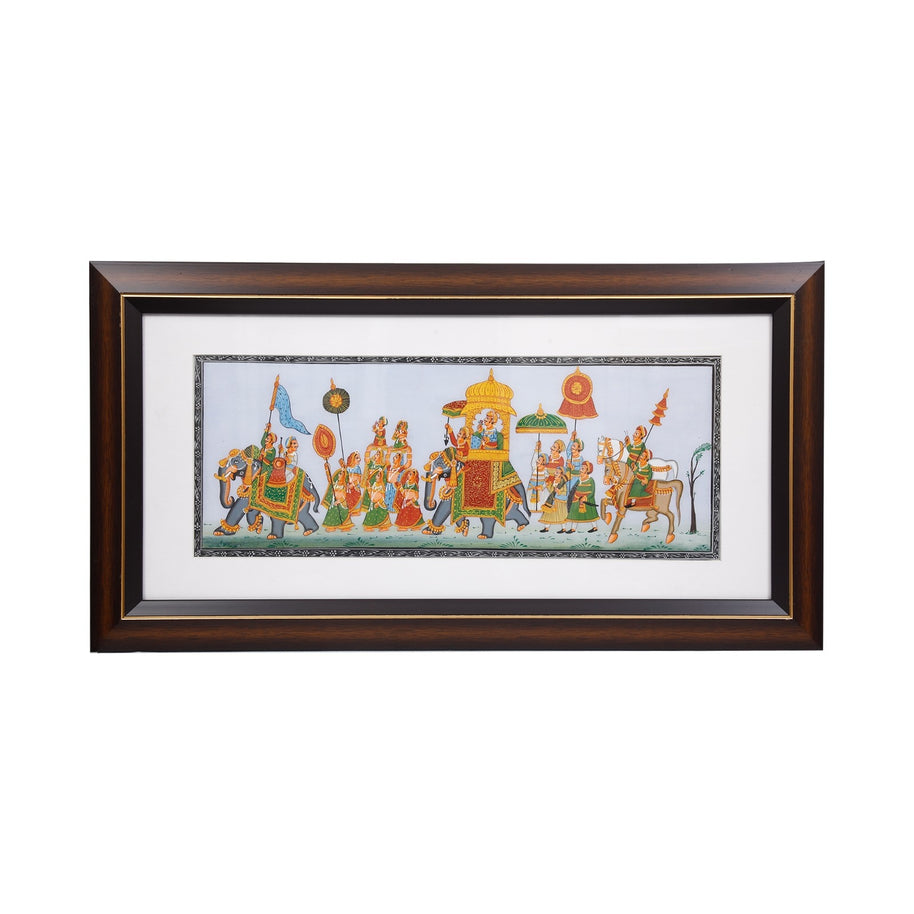 Silk Painting Procession