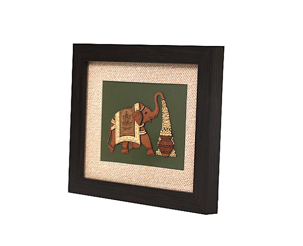 Elephant Wall Frame for Elegant Home Decor